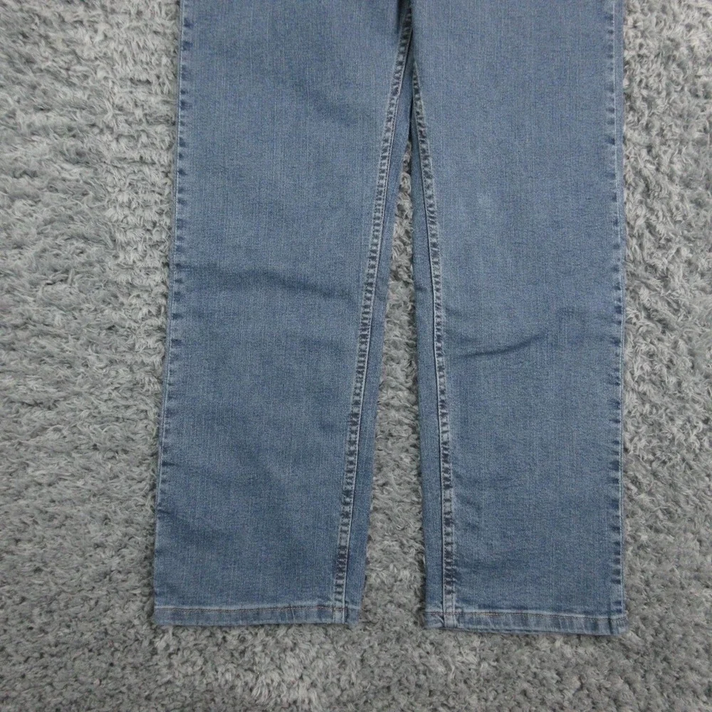 Wrangler Authentics Jeans Mens 34x30 Blue Denim Straight Leg Stretch 34x30* NWT